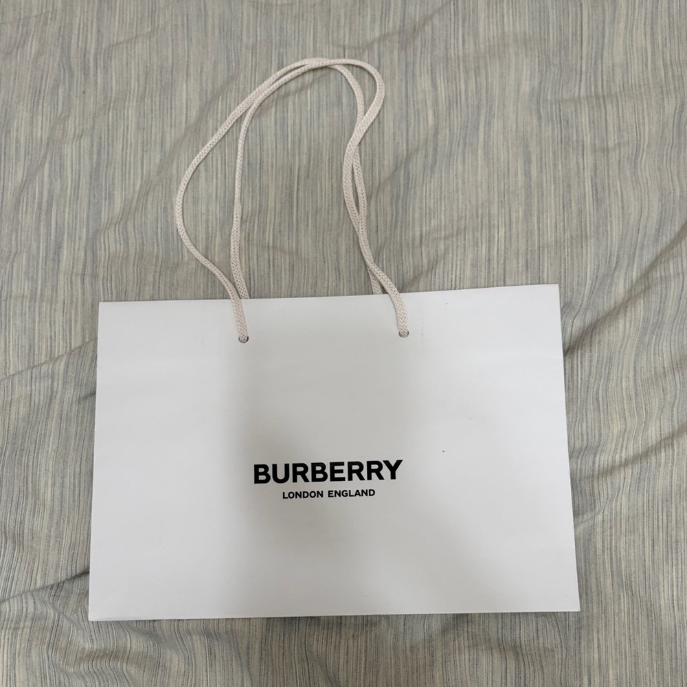 Burberry Classic White Tote Bag